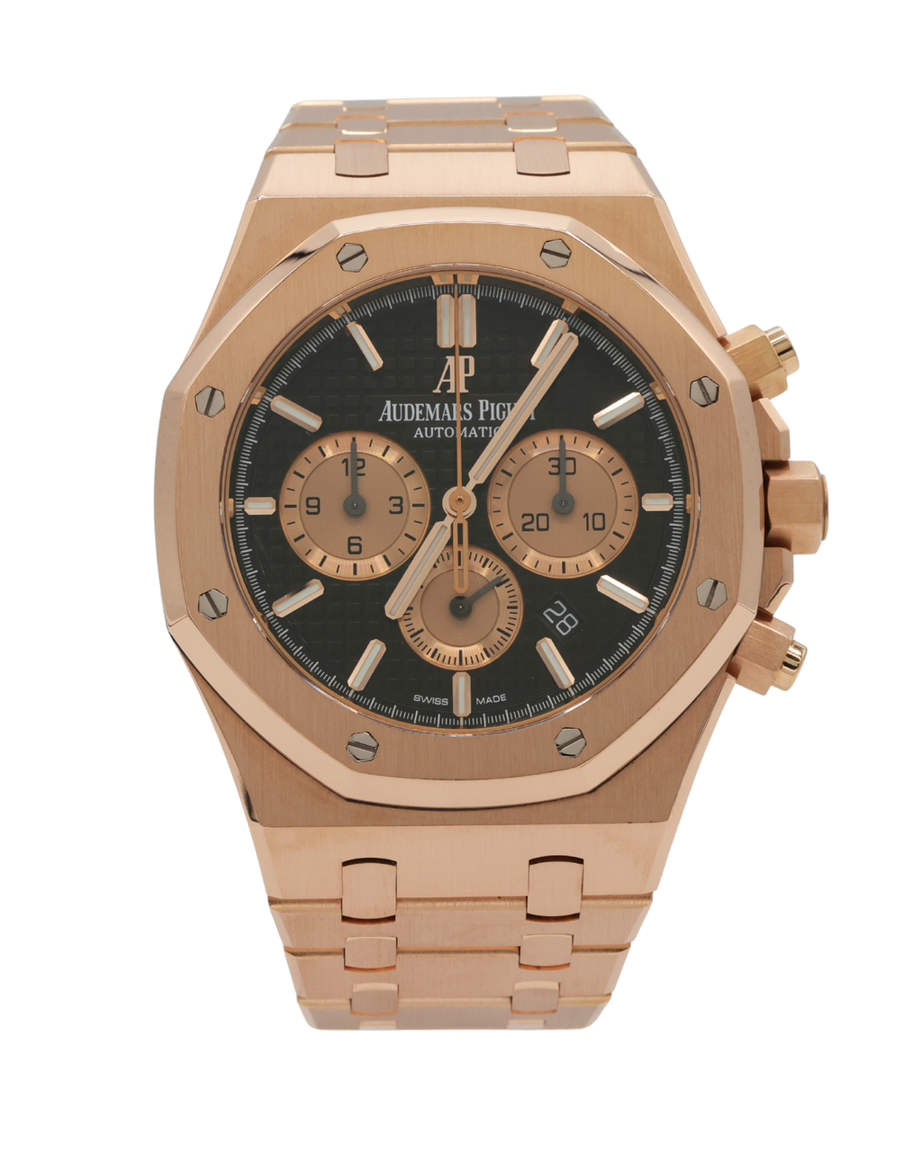 Audemars Piguet Royal Oak Chronograph Brown Dial on Bracelet 26331OR.OO.1220OR.02 Card