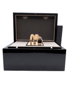 Bvlgari Serpenti Tubogas Black Dial on Spiral Bracelet 101814 with Box