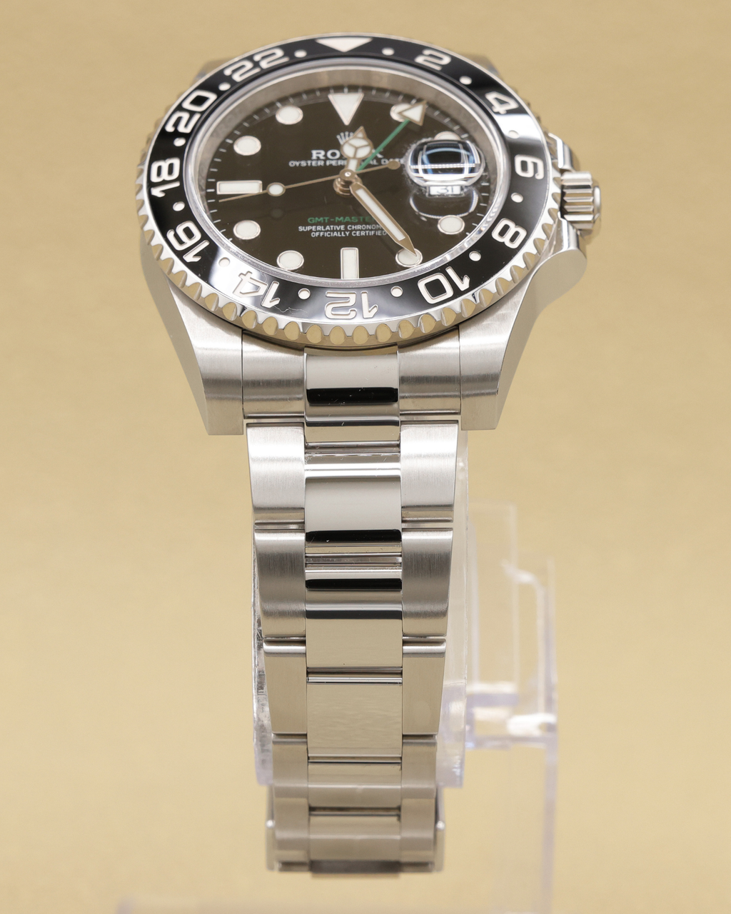 Rolex GMT-Master II Black Dial on Oyster 116710LN Complete 2018