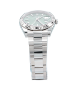 Rolex Datejust 41 Mint Green Index Dial on Oyster 126334 Complete 2025
