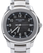 Patek Philippe Aquanaut Black Dial on Bracelet 5167/1A-001 Complete