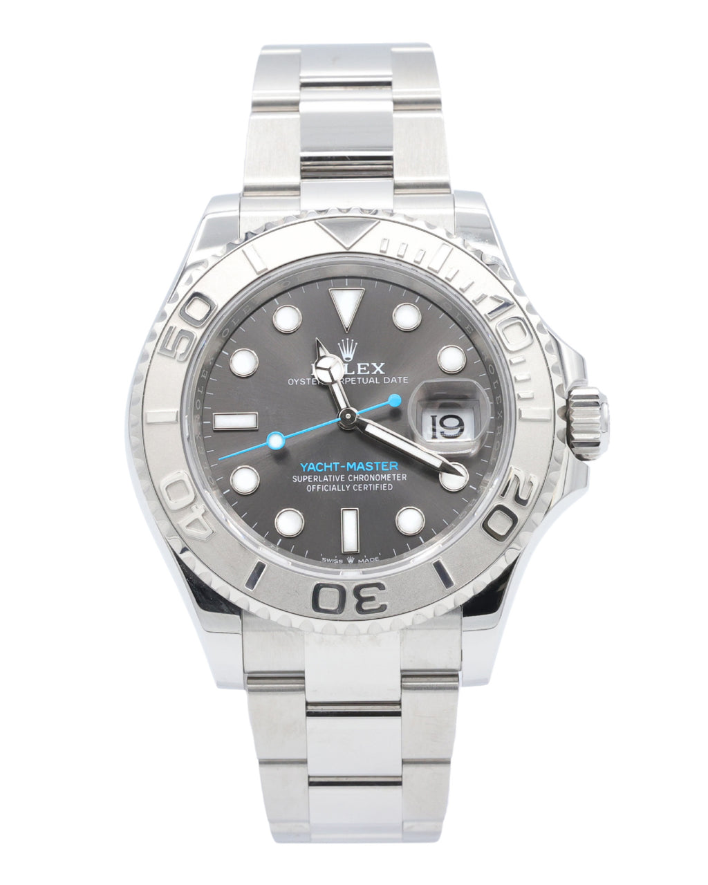 Rolex Yacht-Master Dark Rhodium Dial on Oyster 126622 Complete 2025