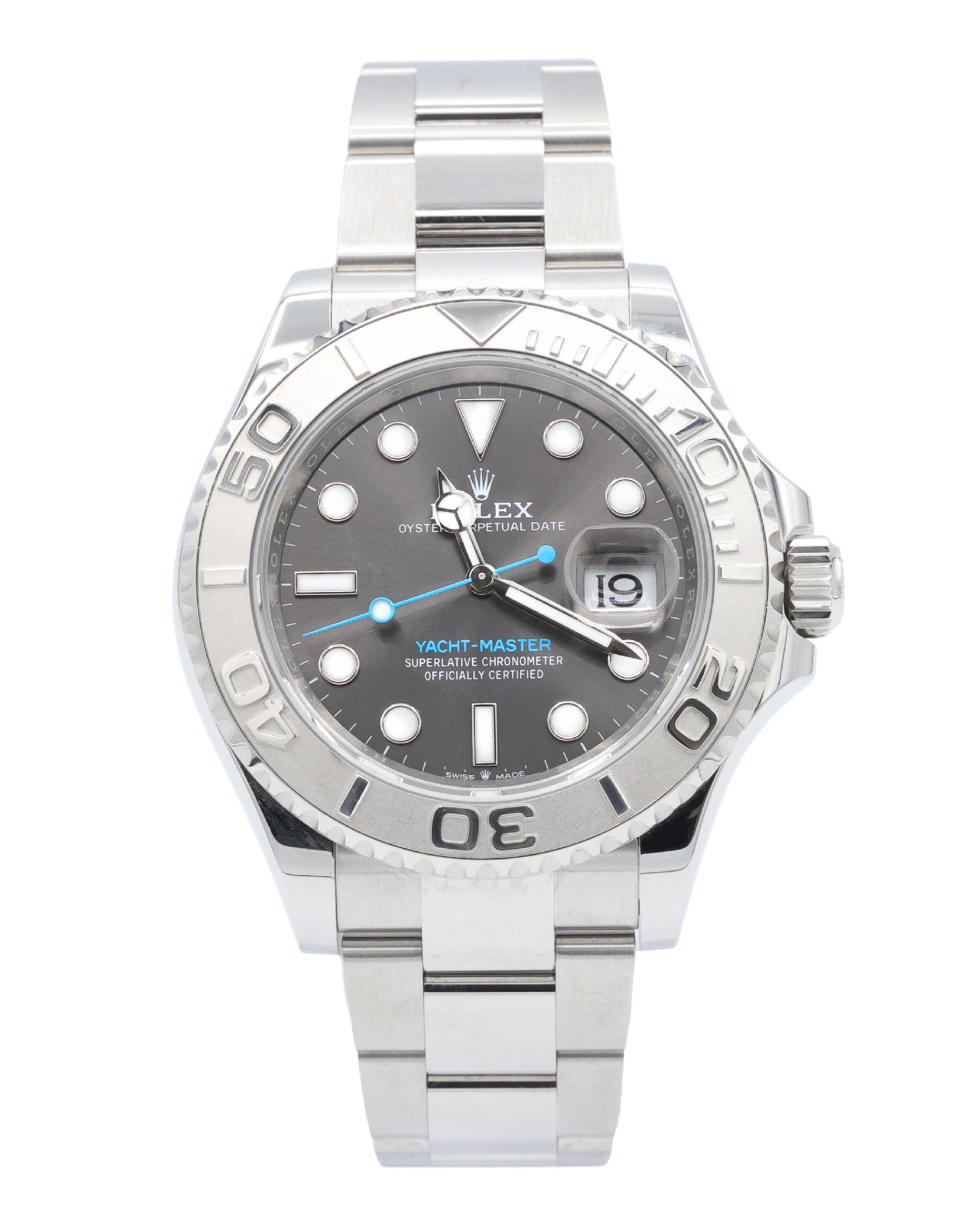 Rolex Yacht-Master Dark Rhodium Dial on Oyster 126622 Complete 2025