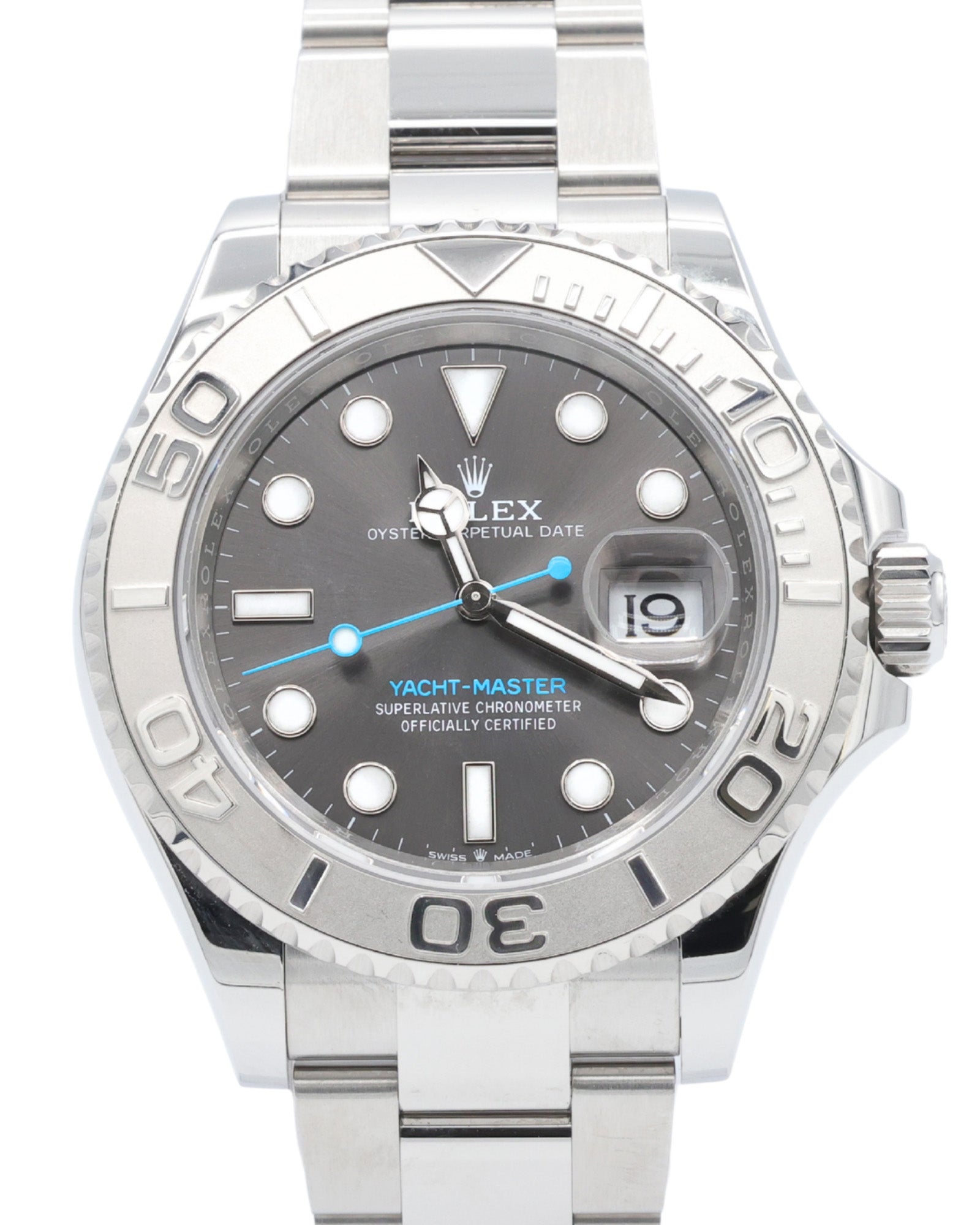 Rolex Yacht-Master Dark Rhodium Dial on Oyster 126622 Complete 2025