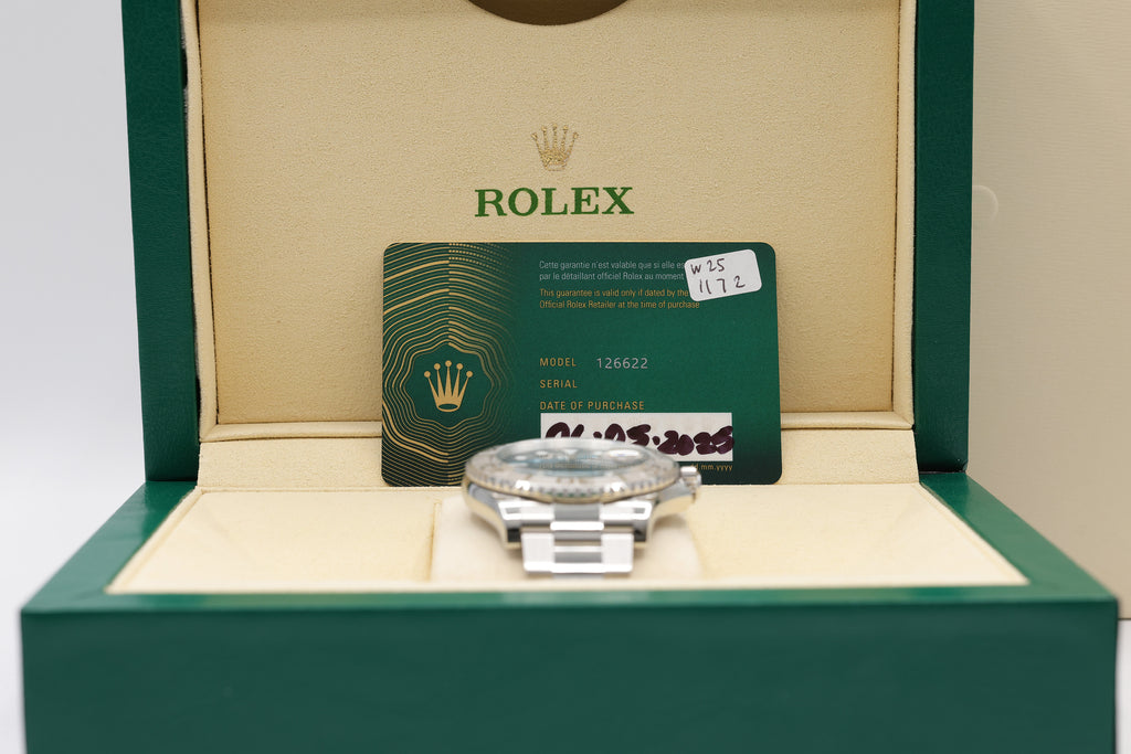 Rolex Yacht-Master Dark Rhodium Dial on Oyster 126622 Complete 2025