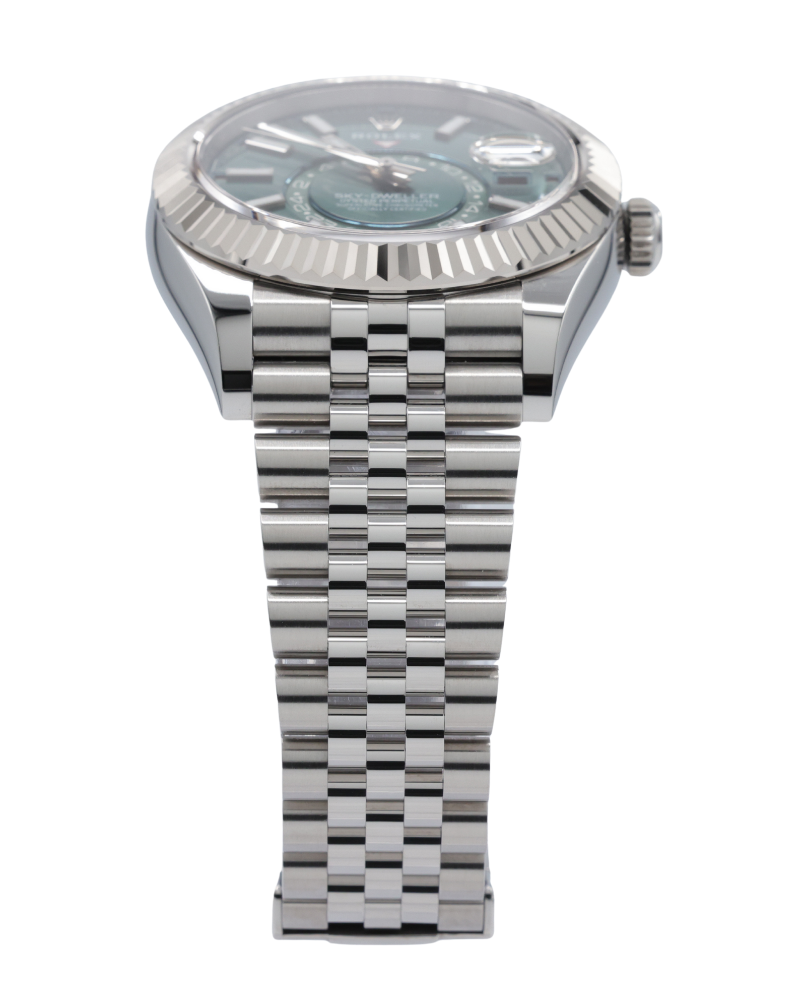 Rolex SkyDweller Mint Green Dial on Jubilee 336934 Complete 2025