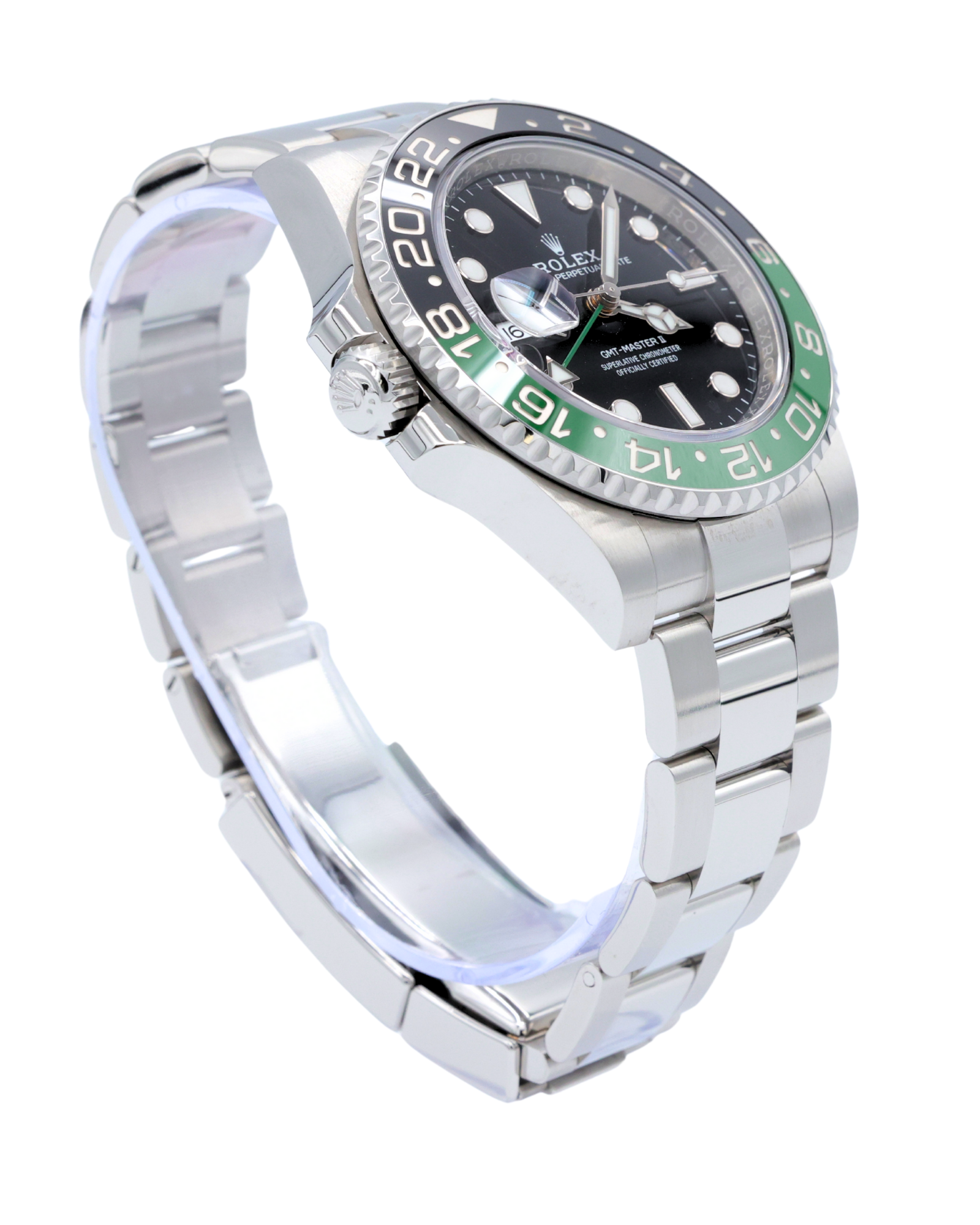 Rolex GMT-Master II "Sprite" Black Dial on Oyster 126720VTNR Complete 2023