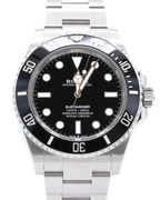 Rolex Submariner No-Date Black Dial on Oyster 124060 Complete 2020