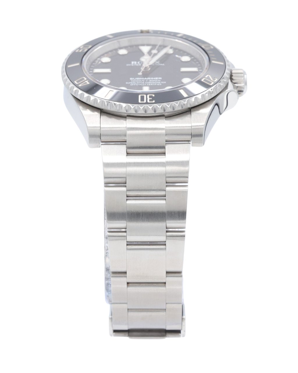 Rolex Submariner No-Date Black Dial on Oyster 124060 Complete 2020
