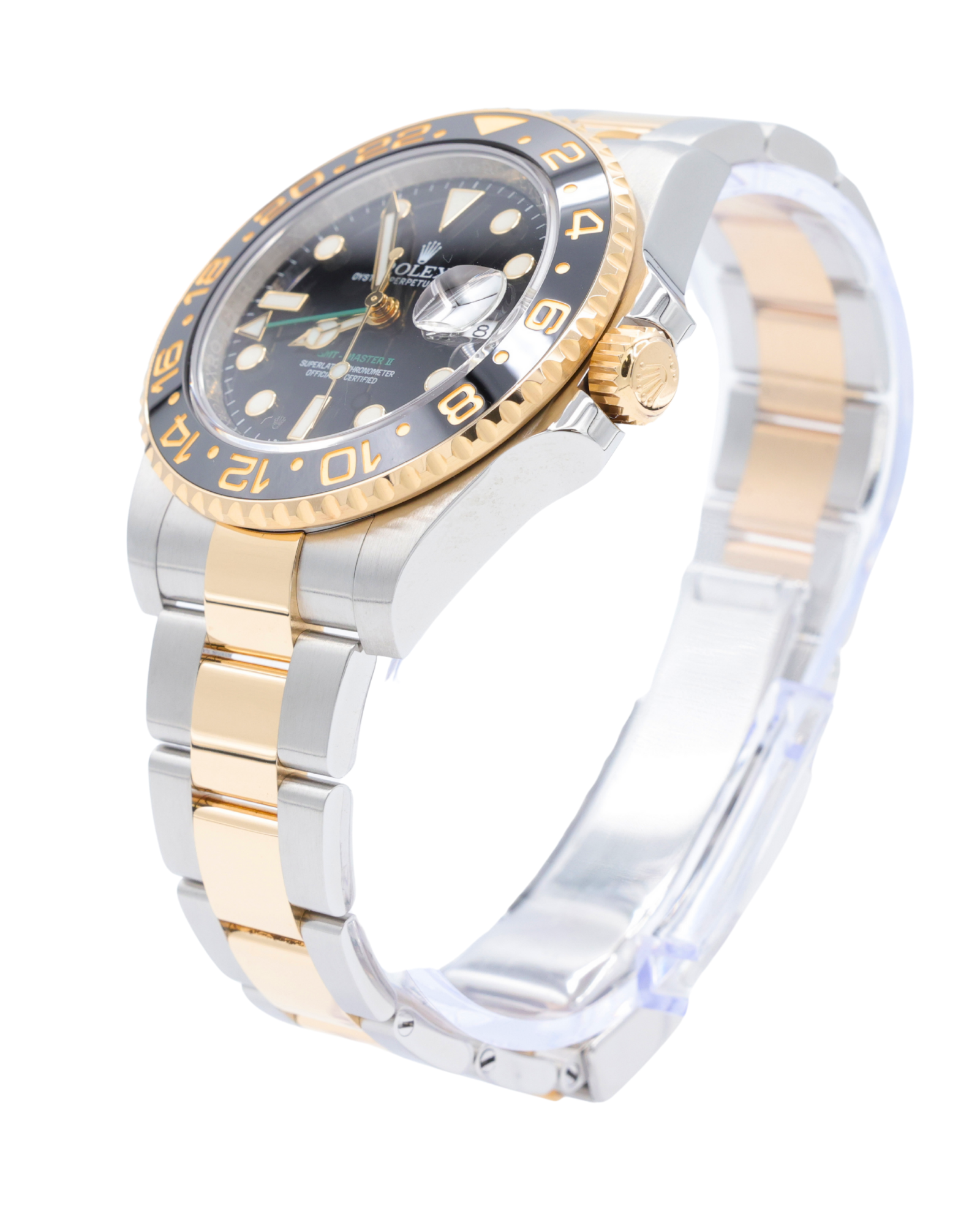 Rolex GMT-Master II Black Dial on Oyster 116713LN Complete 2015