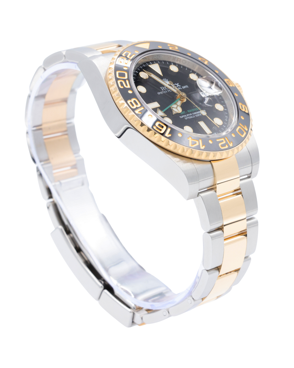 Rolex GMT-Master II Black Dial on Oyster 116713LN Complete 2015