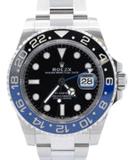 Rolex GMT-Master II Batman Black Dial on Oyster 126710BLNR Complete 2023