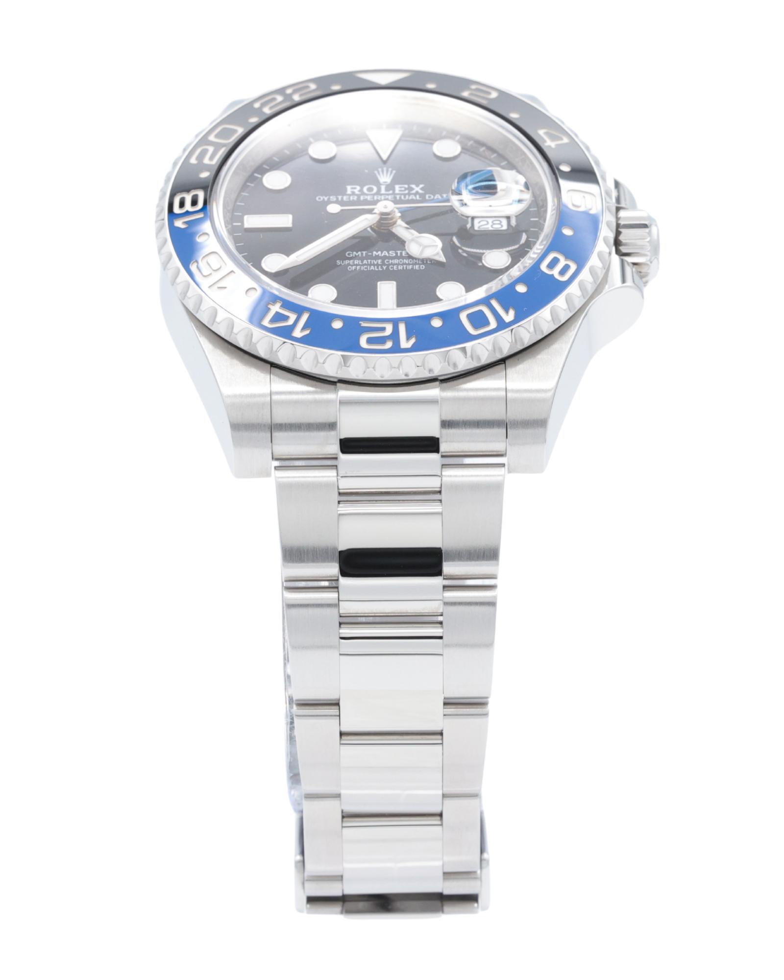 Rolex GMT-Master II Batman Black Dial on Oyster 126710BLNR Complete 2023