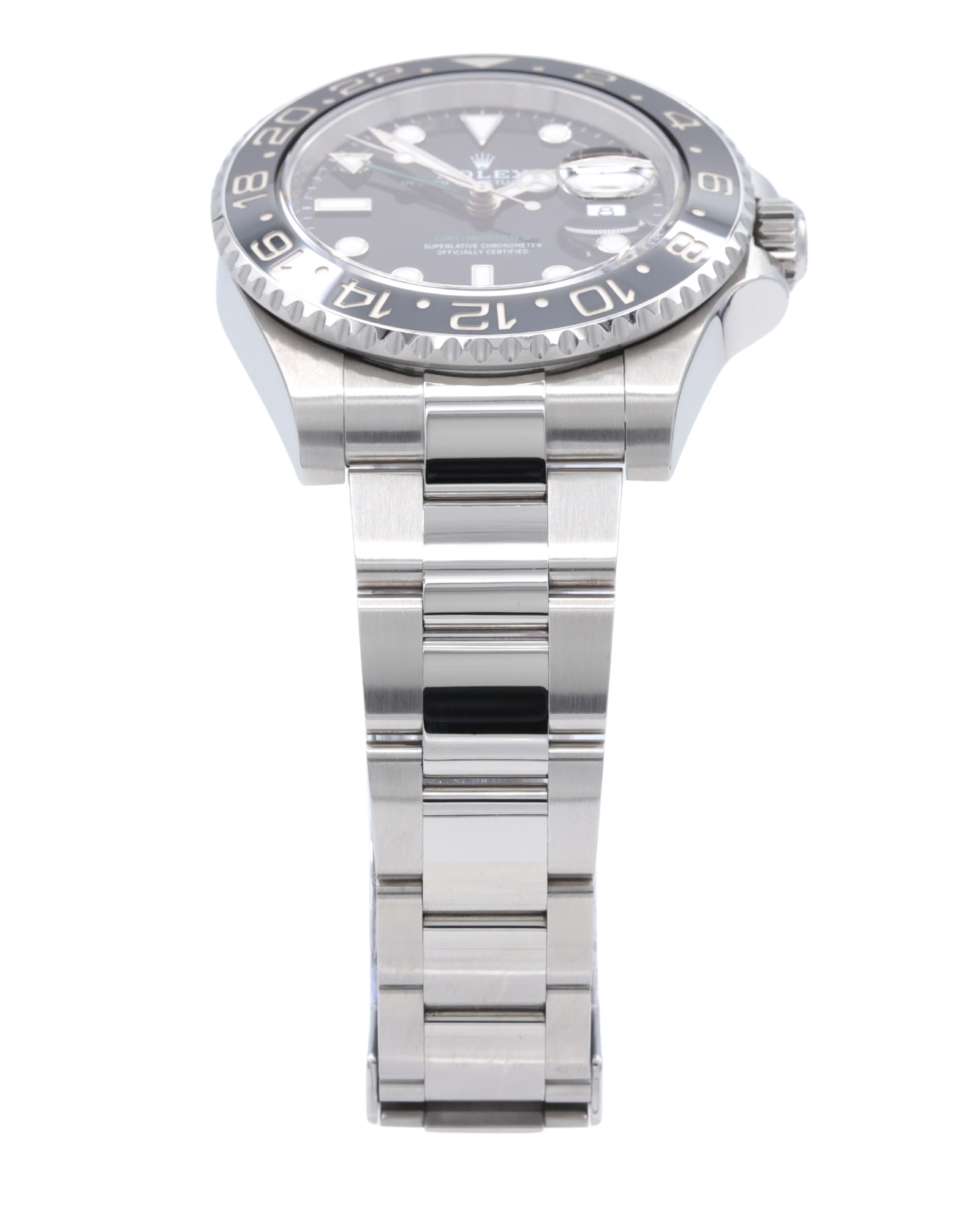 Rolex GMT-Master II Bruce Wayne Black Dial on Oyster 126710GRNR Complete 2024