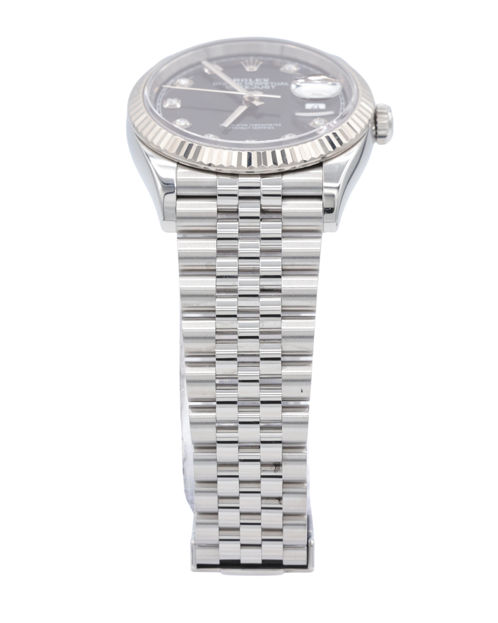Rolex Datejust 36 Black Diamond Dial on Jubilee 126234 Complete 2025