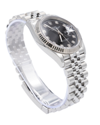 Rolex Datejust 36 Black Diamond Dial on Jubilee 126234 Complete 2025
