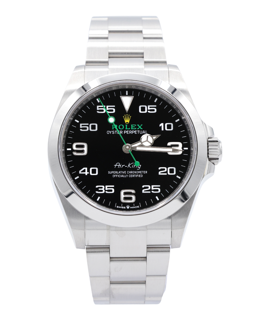 Rolex Airking Black Dial on Oyster 126900 Card 2022