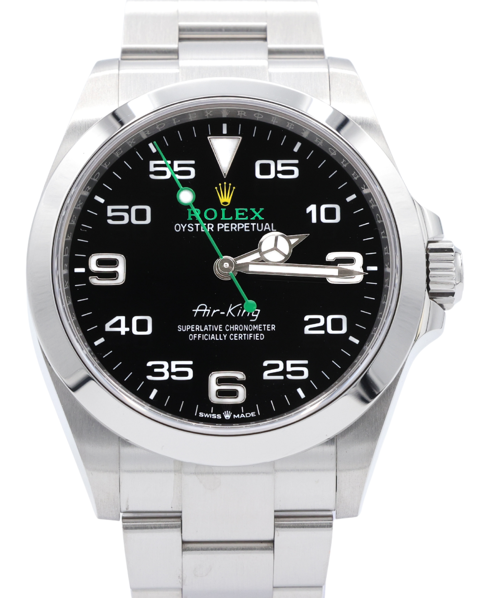 Rolex Airking Black Dial on Oyster 126900 Card 2022