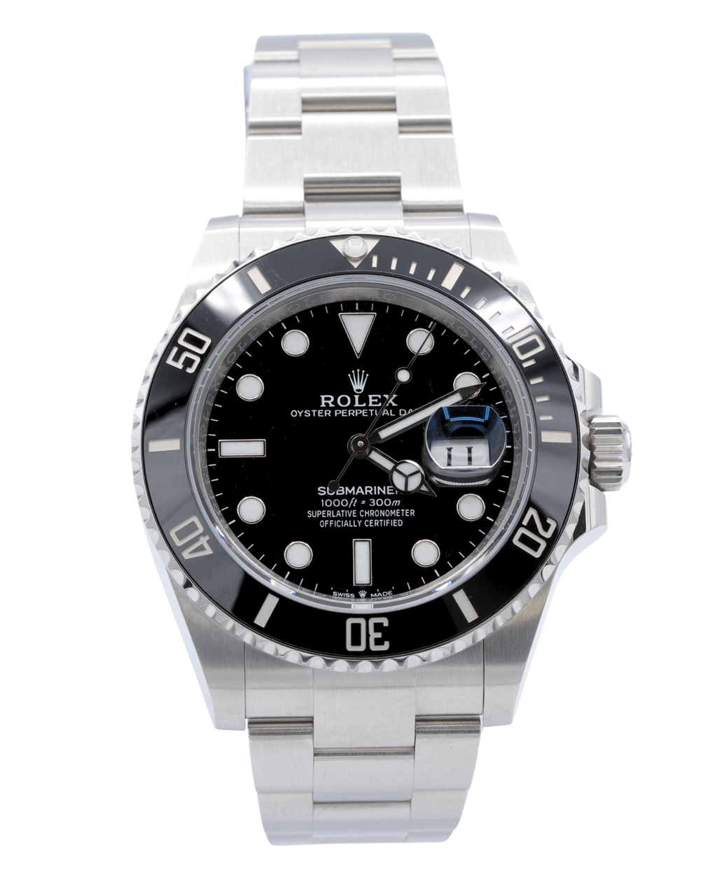Rolex Submariner Black Dial on Oyster 126610LN Complete 2026