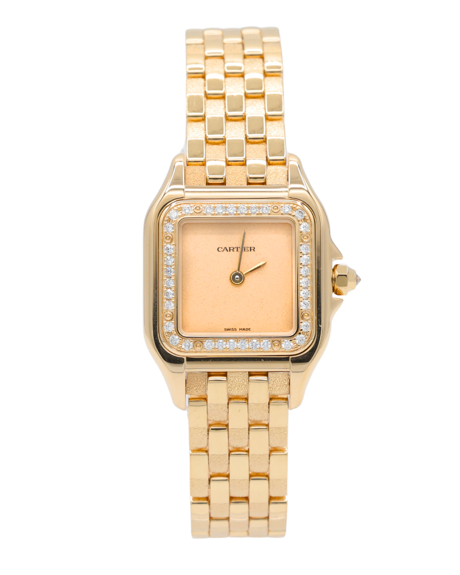 Cartier Panthere de Cartier Small Gold Dial on Bracelet WJPN0057 Complete Open Date