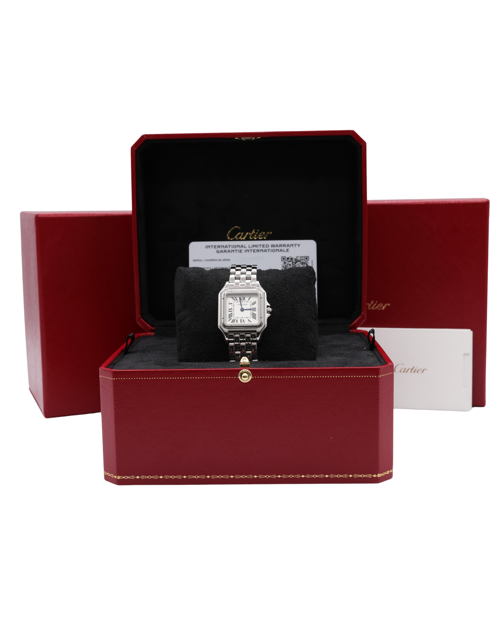 Cartier Panthere de Cartier Medium Silver Dial on Bracelet WSPN0015 Complete 2025