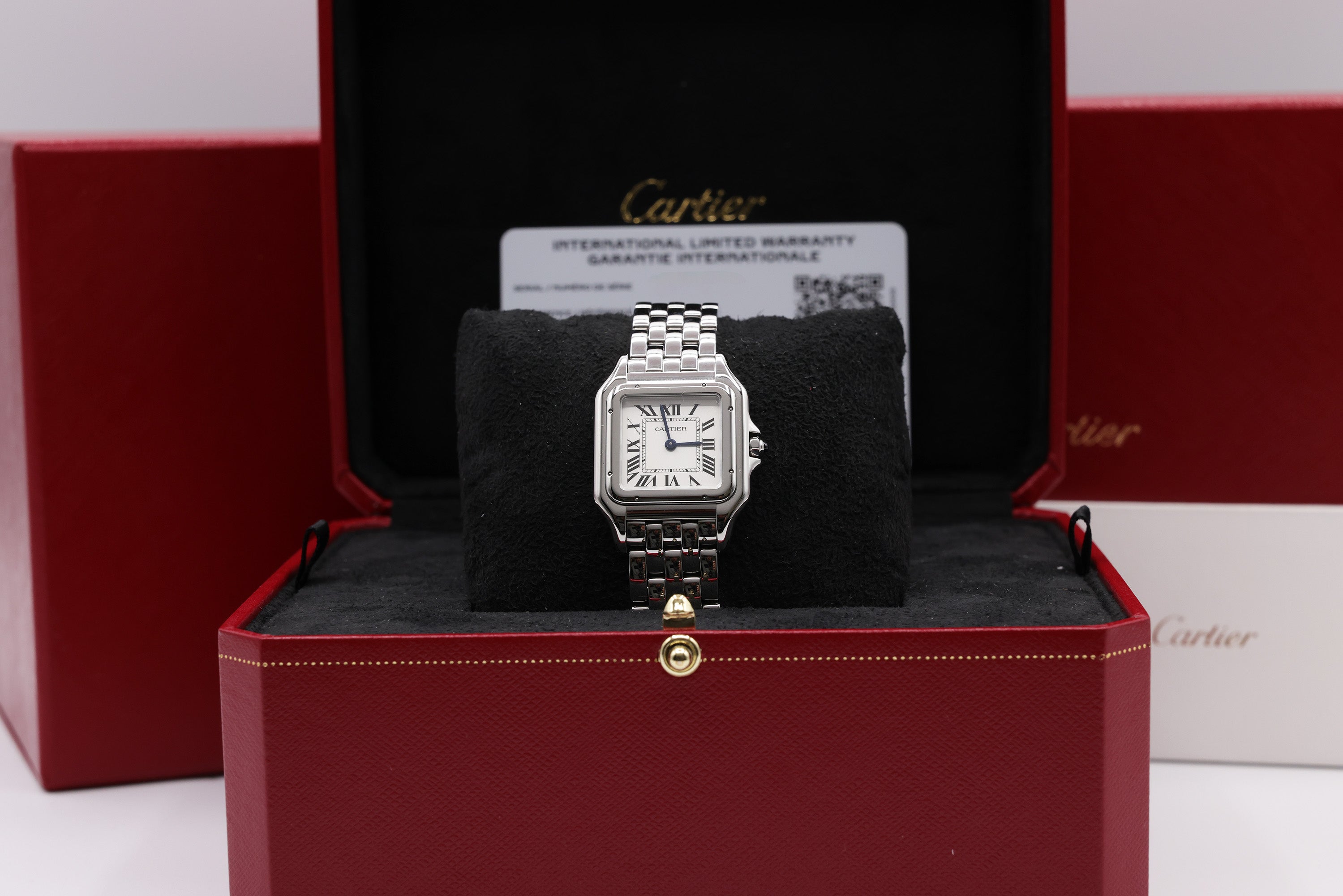 Cartier Panthere de Cartier Medium Silver Dial on Bracelet WSPN0015 Complete 2025