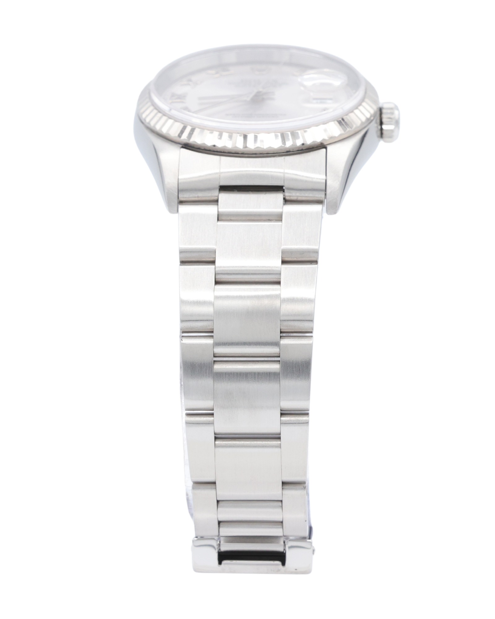 Rolex Datejust 36 Silver Roman Dial on Jubilee 16234