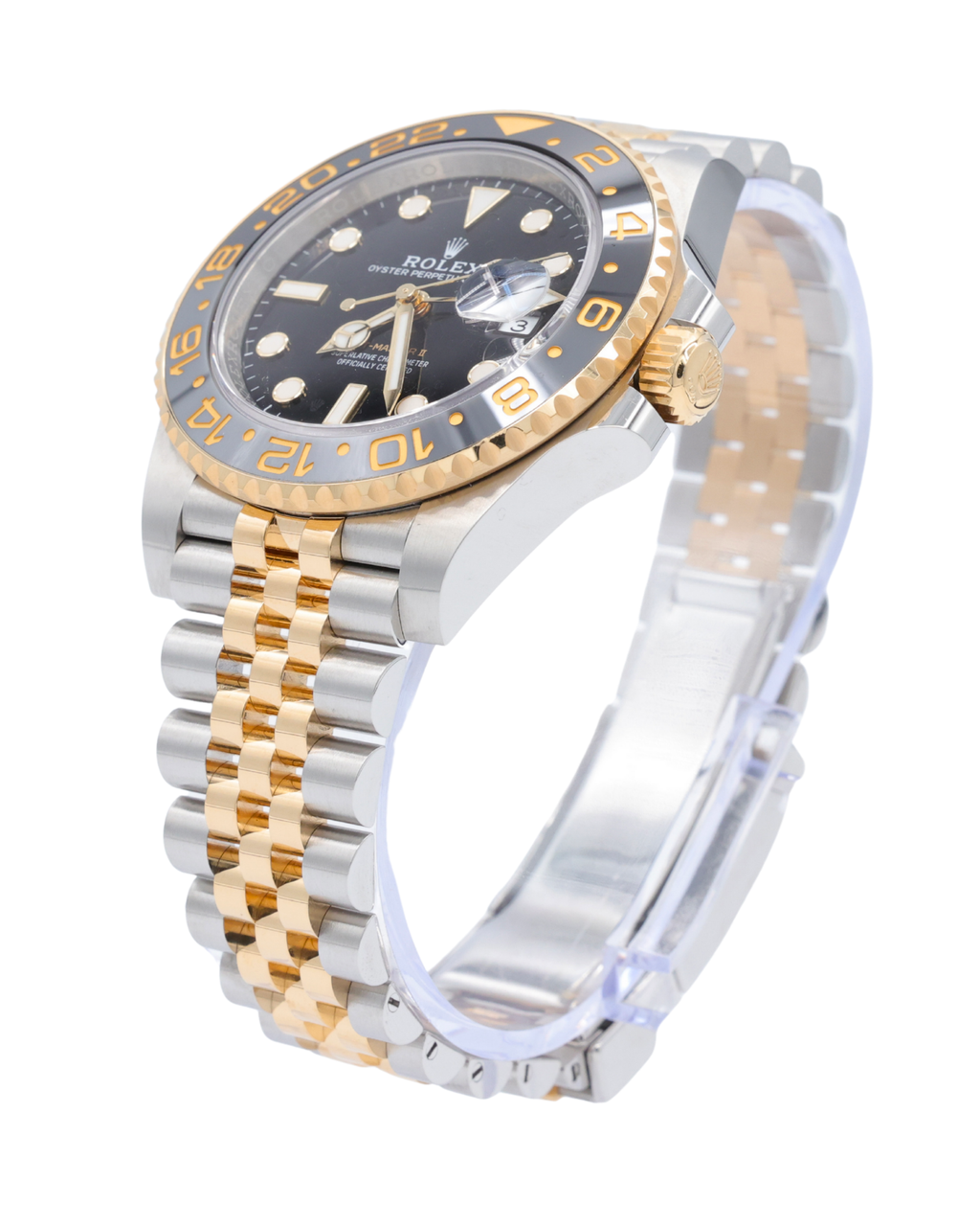 Rolex GMT-Master II Black Dial on Jubilee 126713GRNR Complete 2025