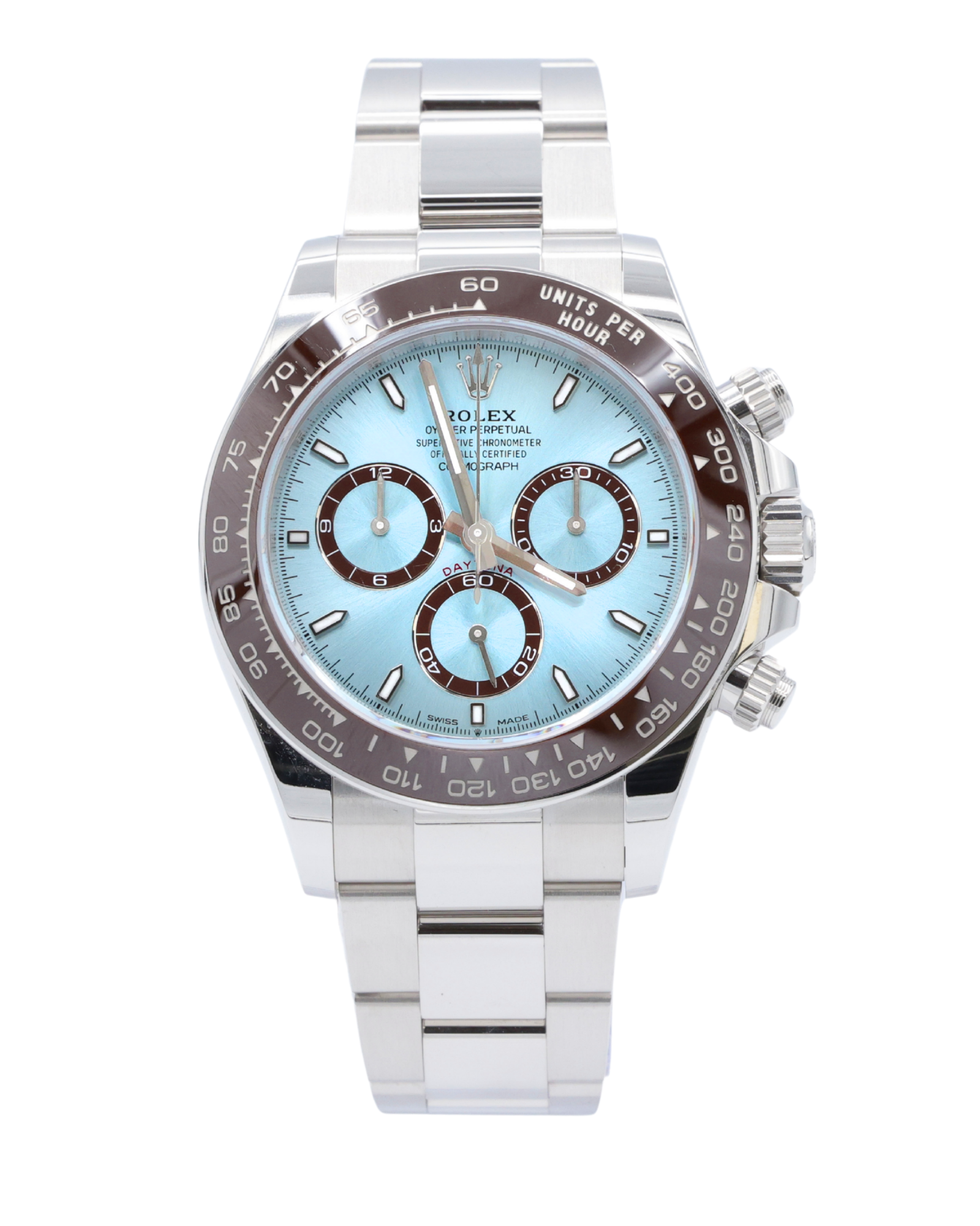 Rolex Daytona Ice Blue Stick Dial on Oyster 126506 Complete 2025