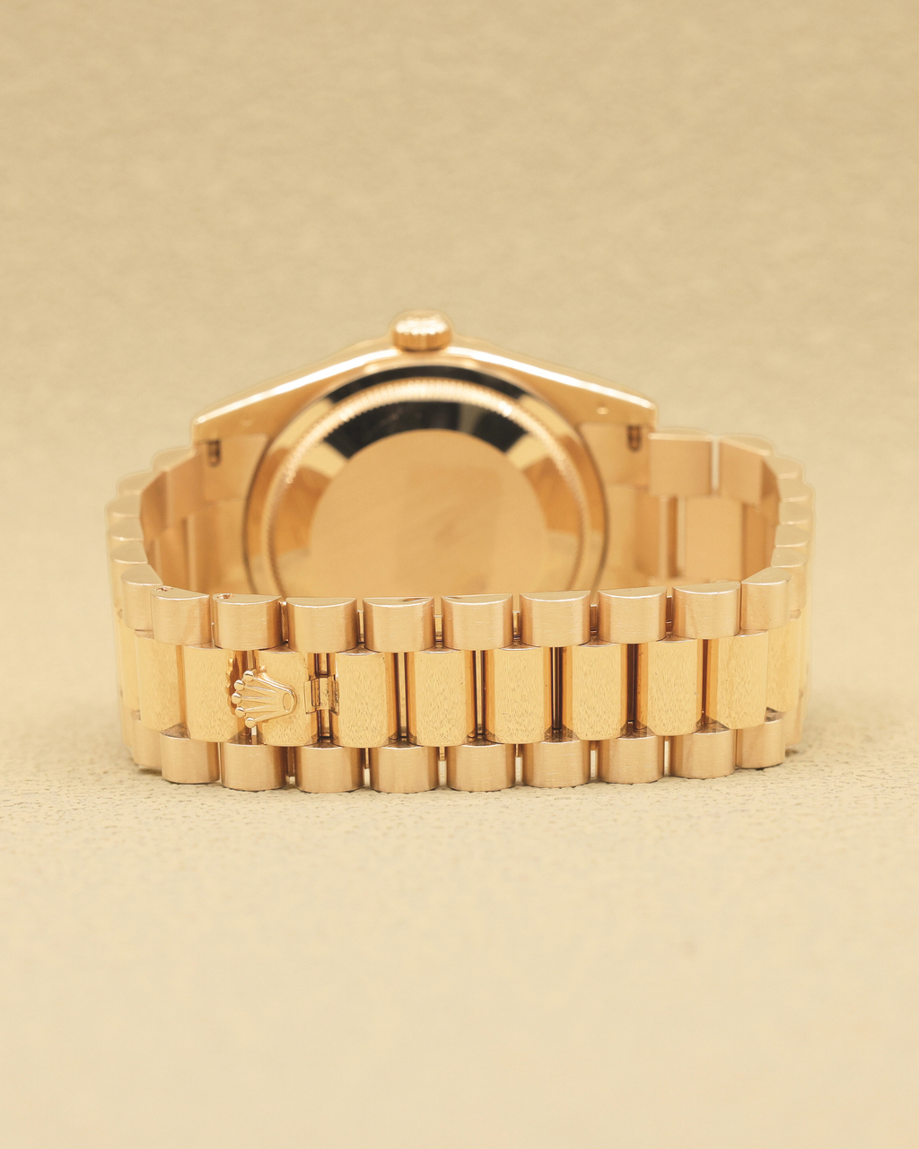 Rolex Day-Date 36 White Roman Dial on President 118238 Card