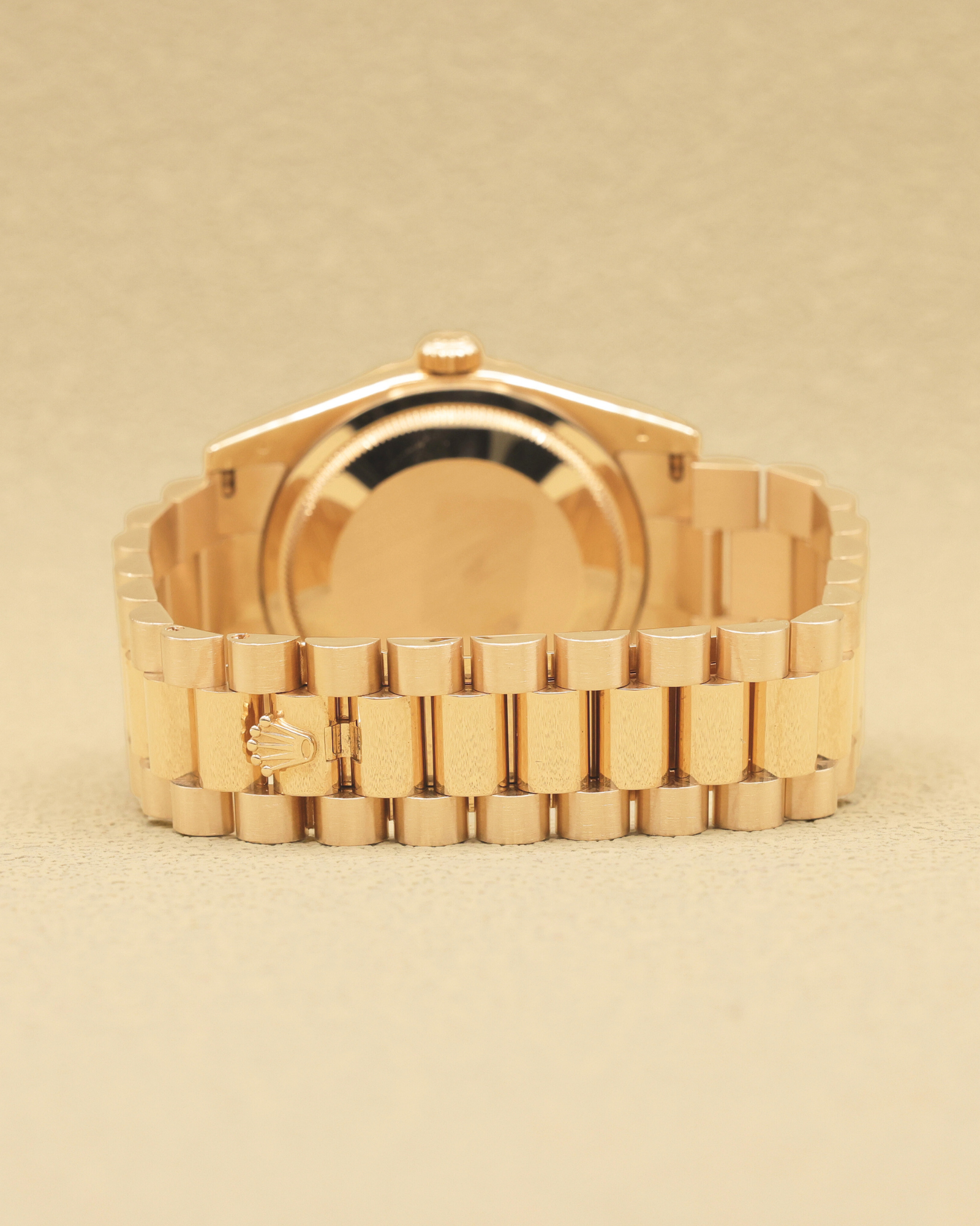 Rolex Day-Date 36 White Roman Dial on President 118238 Card