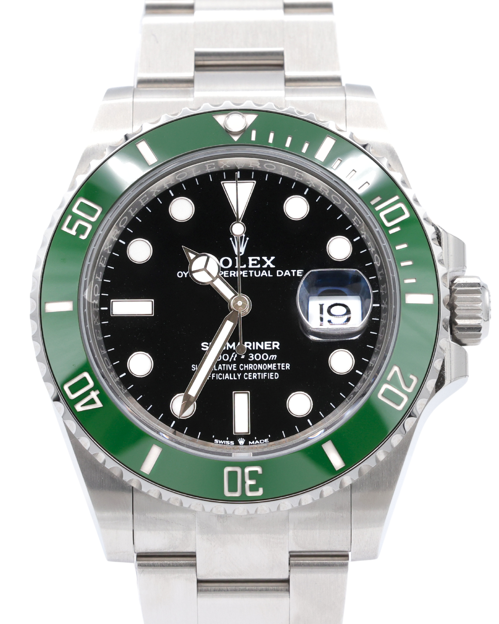 Rolex Submariner Black Dial on Oyster 126610LV Complete 2025