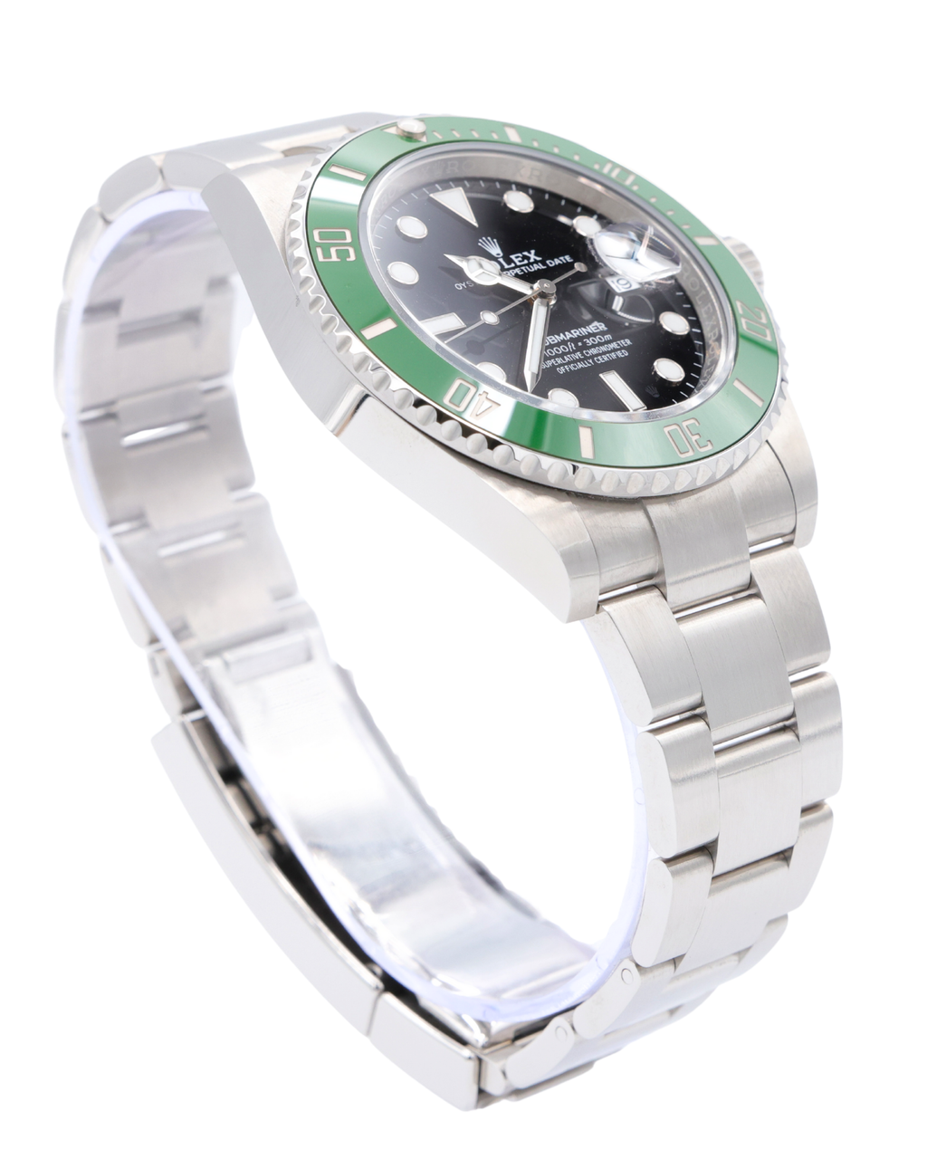 Rolex Submariner Black Dial on Oyster 126610LV Complete 2025