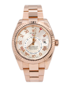 Rolex SkyDweller Sundust Sunray Dial on Oyster 326935 Complete 2016