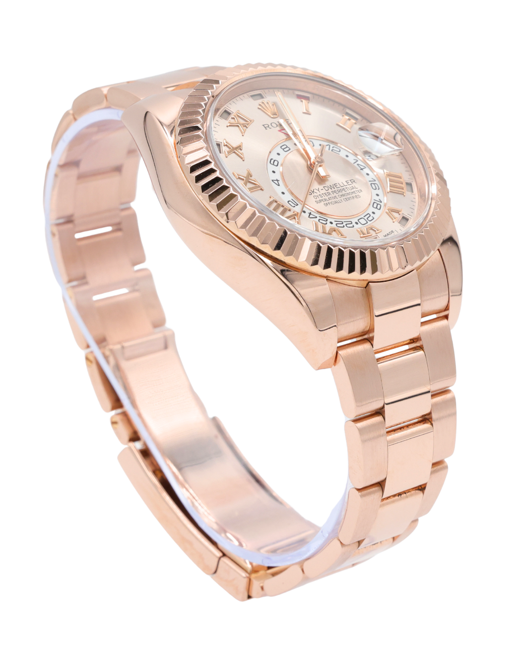 Rolex SkyDweller Sundust Sunray Dial on Oyster 326935 Complete 2016