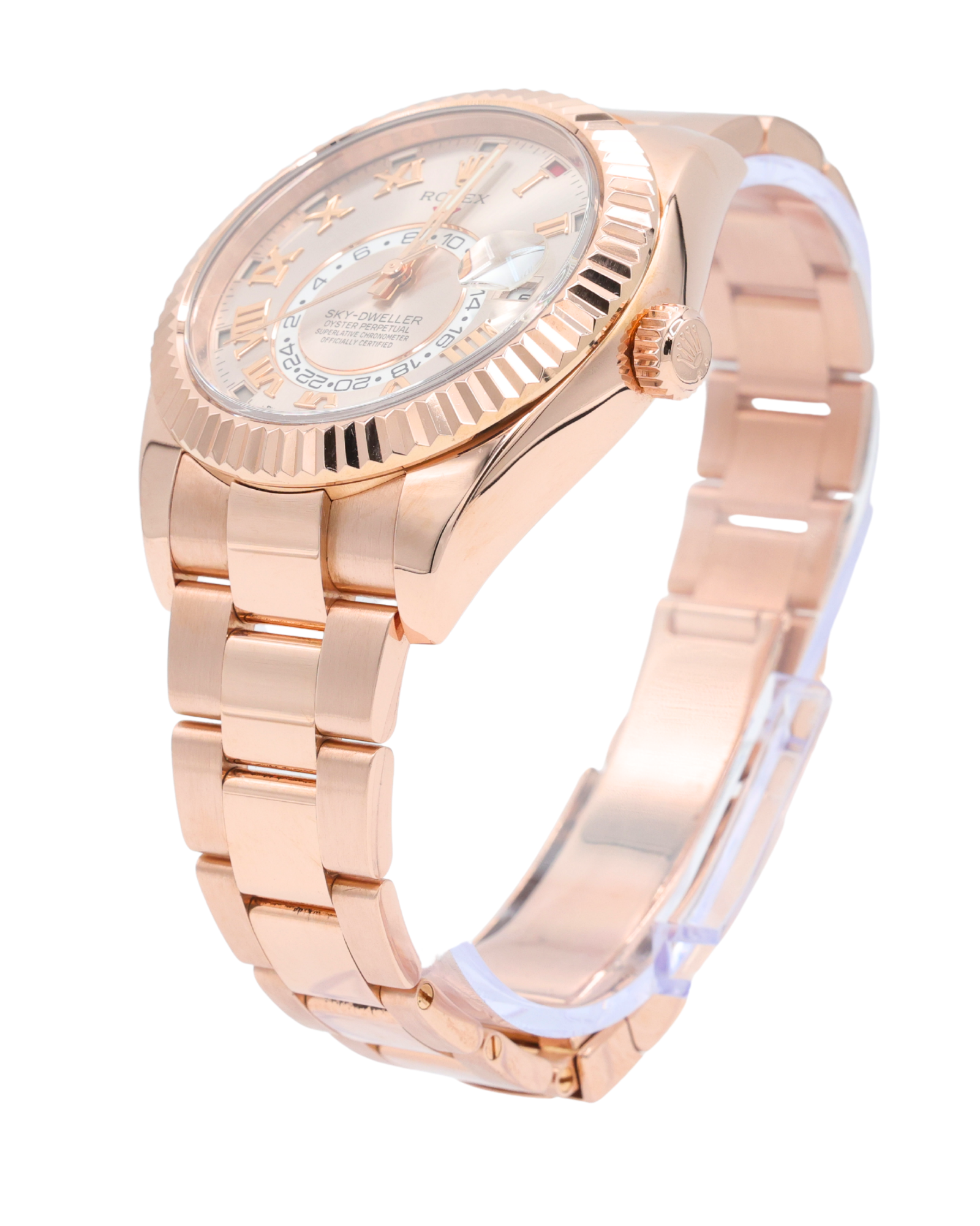 Rolex SkyDweller Sundust Sunray Dial on Oyster 326935 Complete 2016