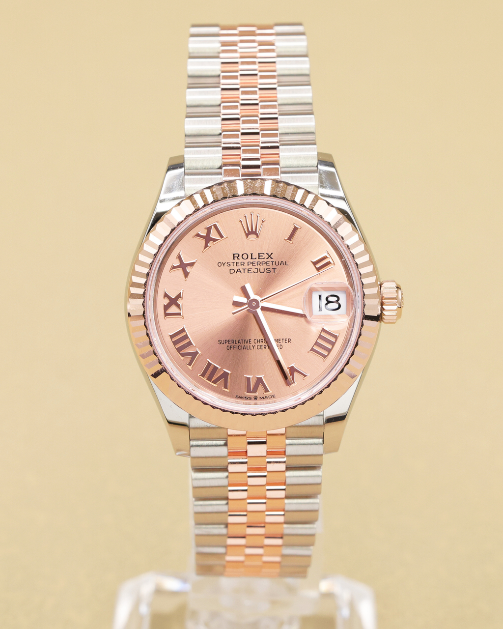 Rolex Datejust 31 Rose Roman Dial on Jubilee 278271 Complete 2026