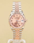 Rolex Datejust 31 Rose Roman Dial on Jubilee 278271 Complete 2026