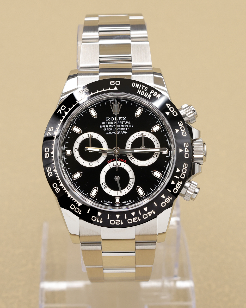 Rolex Daytona Black Dial on Oyster 116500 Complete 2022