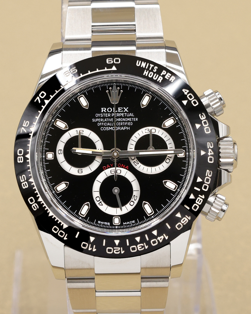 Rolex Daytona Black Dial on Oyster 116500 Complete 2022