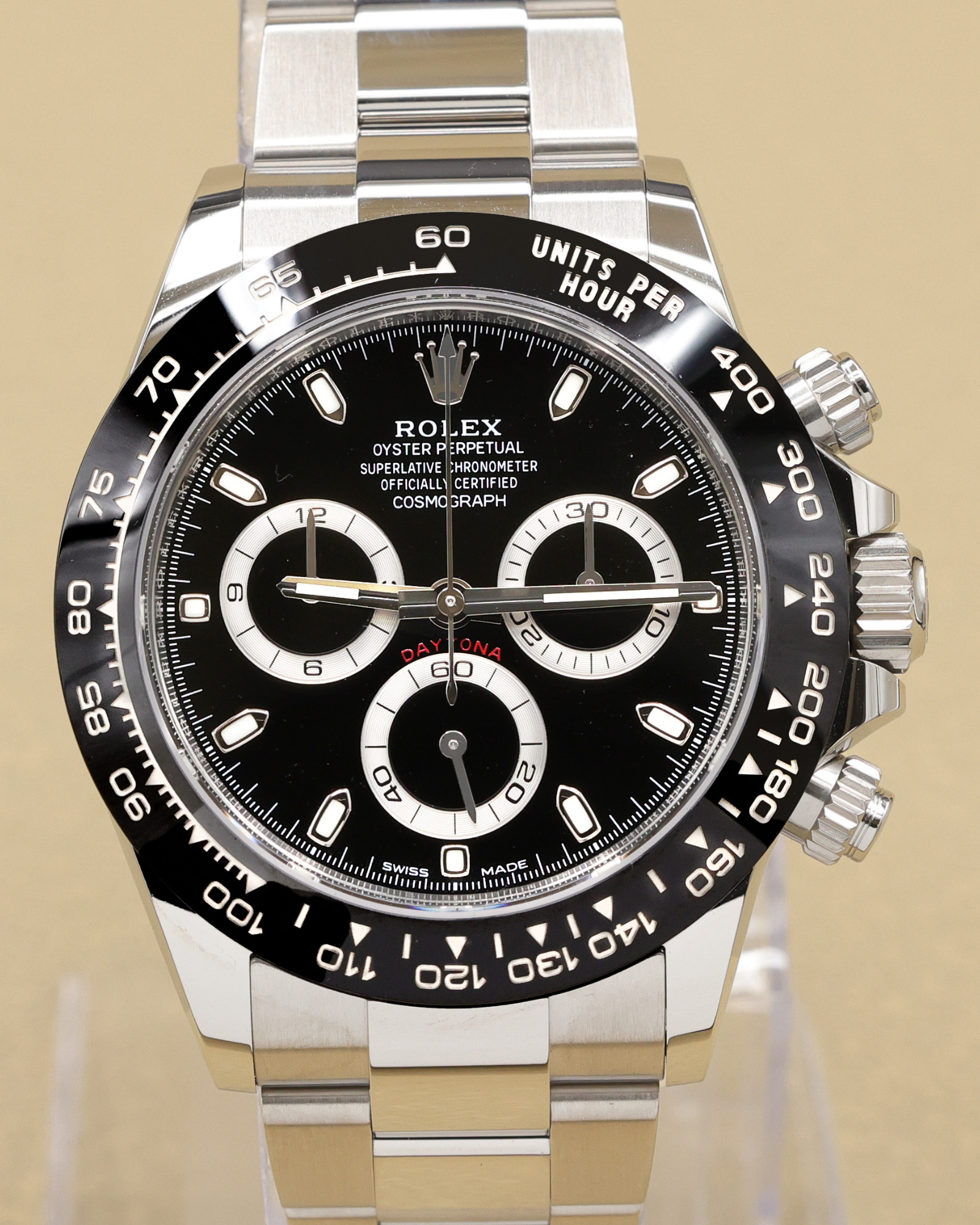 Rolex Daytona Black Dial on Oyster 116500 Complete 2022