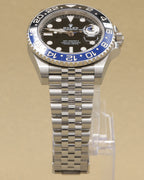 Rolex GMT-Master II Batgirl Black Dial on Jubilee 126710BLNR Complete 2023