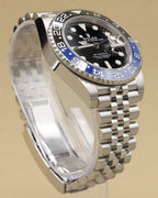 Rolex GMT-Master II Batgirl Black Dial on Jubilee 126710BLNR Complete 2023