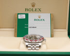 Rolex GMT-Master II Pepsi Black Dial on Jubilee 126710BLRO Complete 2019