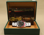 Rolex GMT-Master II Coke Black Dial on Oyster 16710 with Box 2002