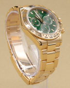 Rolex Daytona Green Stick Dial on Oyster 116508 Complete 2021