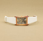Patek Philippe Gondolo Serata Zebra Motif Dial on Calfskin, satinated finish, brushed white 4962/200R-010 Complete 2026