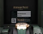 Audemars Piguet Royal Oak Chronograph Green Dial on Leather Strap 26240OR.OO.D404CR.02 Complete 2022