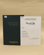 Audemars Piguet Royal Oak Chronograph Green Dial on Leather Strap 26240OR.OO.D404CR.02 Complete 2022