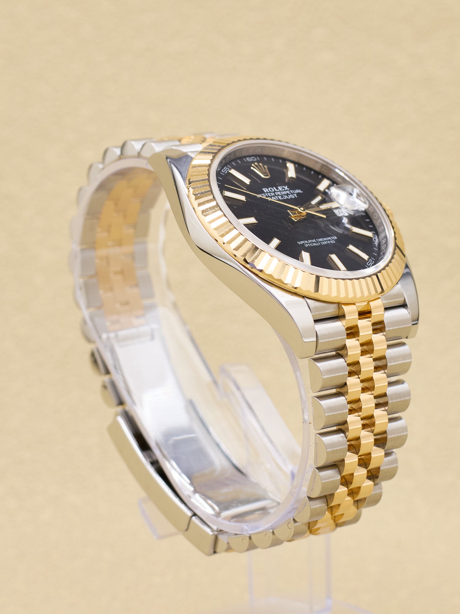 Rolex Datejust 41 Black Index Dial on Jubilee 126333 Complete 2017